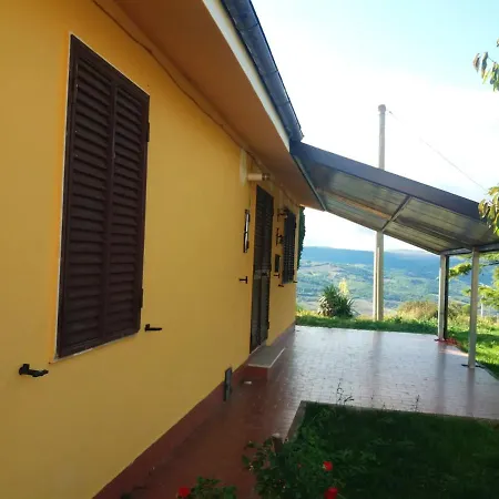 Charming Mountain House In With Panoramic View Prázdninový dům *